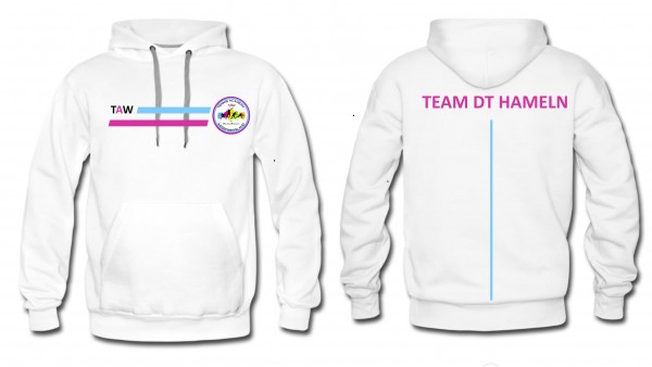 TAW Unisex Hoodie Kids weiß